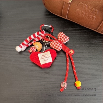 Accesorii DIY pentru bijuterii – Pandantiv Bodhi cu cap de pâine, Fata desenată cu inimă, Stil coreean