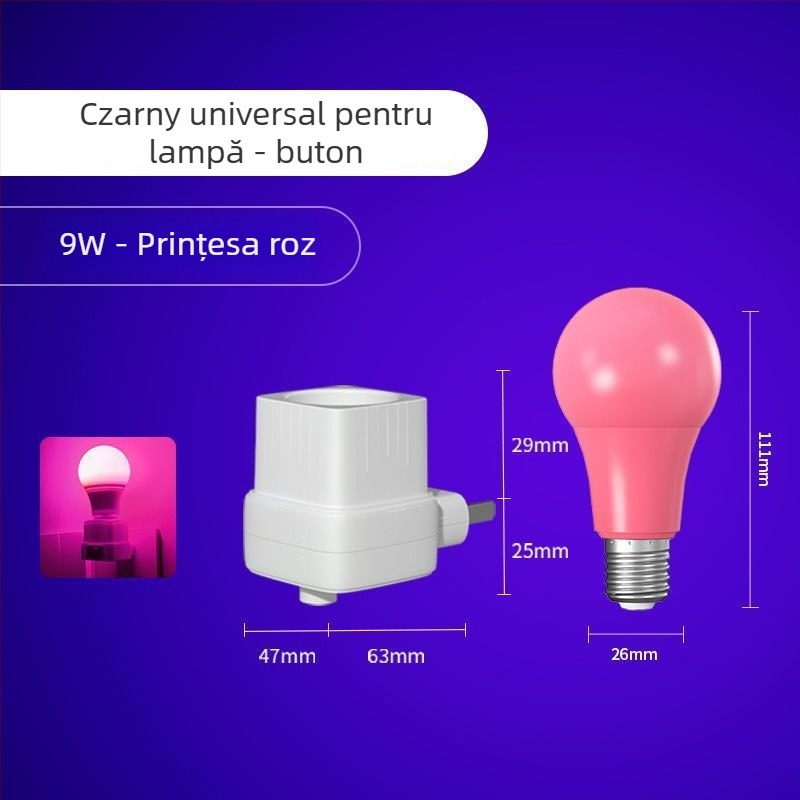 Lumină RGB de umplere pentru birou – sub 10W, 220V, comod