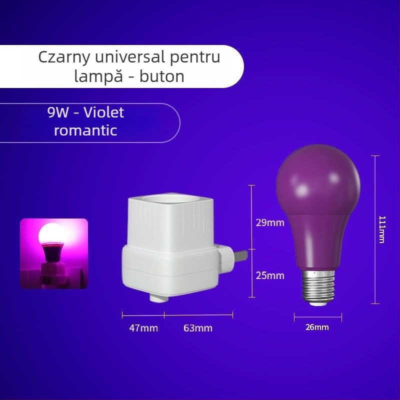 Lumină RGB de umplere pentru birou – sub 10W, 220V, comod