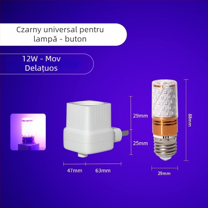 Lumină RGB de umplere pentru birou – sub 10W, 220V, comod