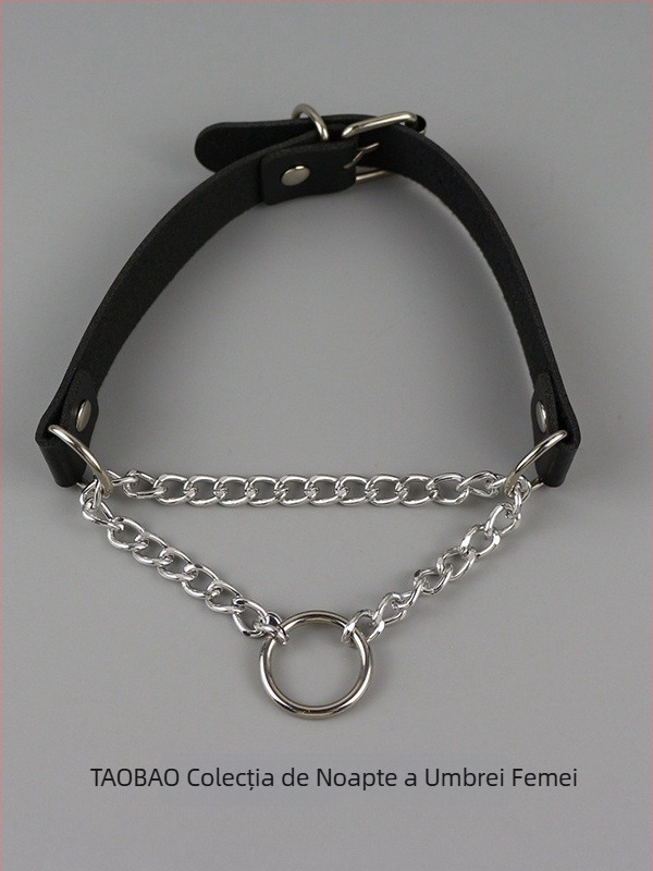 Colier cu lanț metalic, multistrat, stil lanț clavicular, pandantiv din aliaj (Material: Alt; Pandantiv: Aliaj; Lanț: Clavicular; Multistrat: Da; Stil: Proaspăt și Dulce)