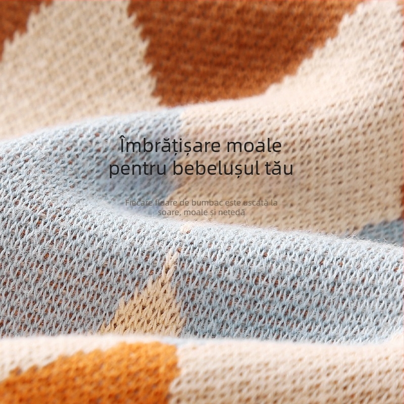 Salopetă din bumbac pentru bebeluți, cu mâneci lungi, într-o singură piesă, pentru toamnă/iarnă, brand Papa Bear