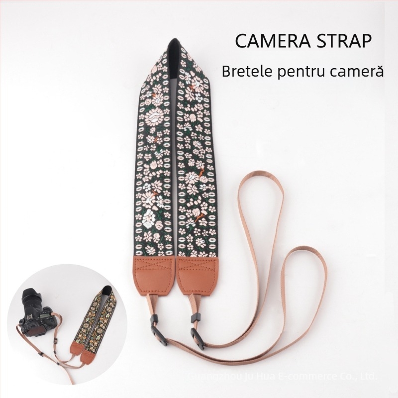 Bretele DSLR cameră - Giant Kj279-kj299-kj318, poliester, logo tipărit, compatibil cu camere digitale și SLR