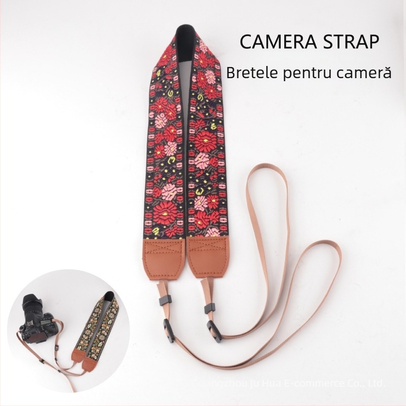 Bretele DSLR cameră - Giant Kj279-kj299-kj318, poliester, logo tipărit, compatibil cu camere digitale și SLR