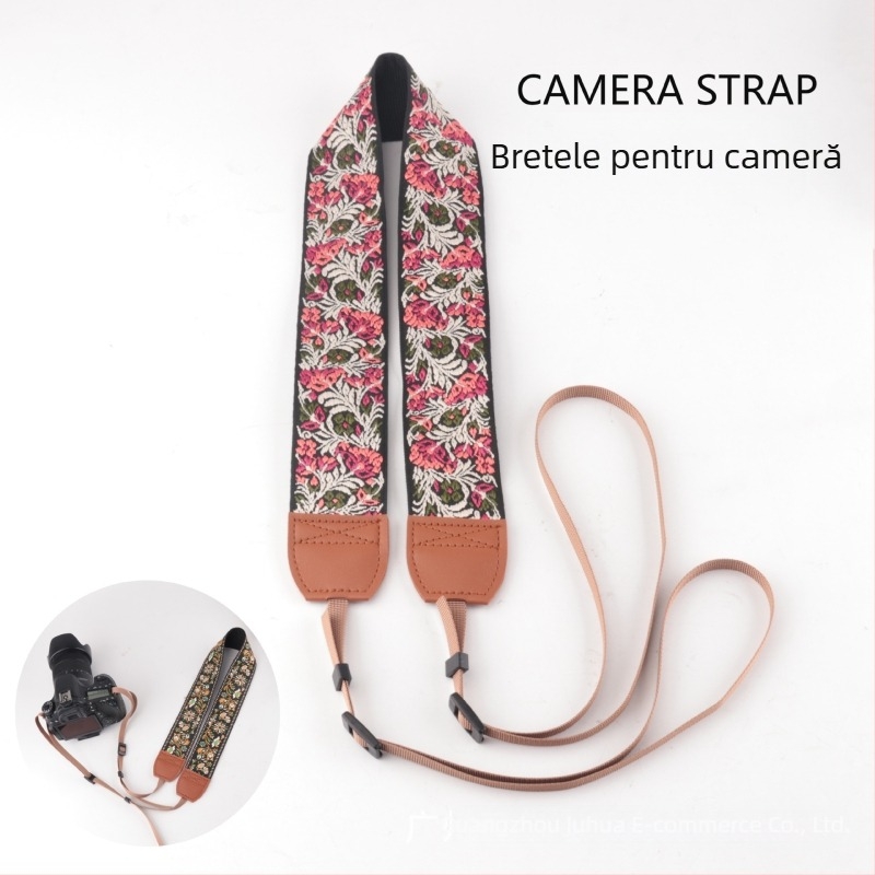 Bretele DSLR cameră - Giant Kj279-kj299-kj318, poliester, logo tipărit, compatibil cu camere digitale și SLR