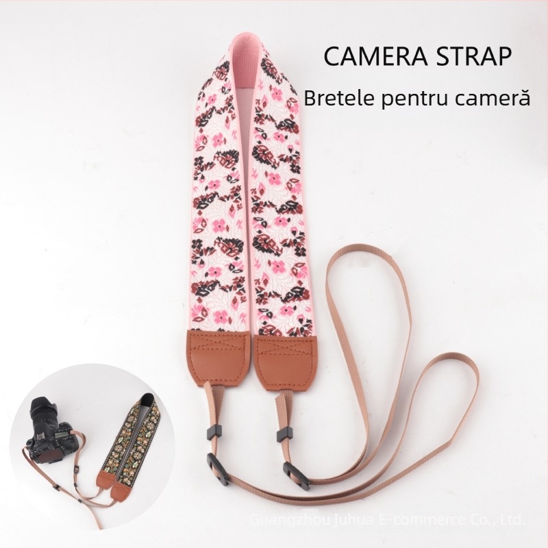 Bretele DSLR cameră - Giant Kj279-kj299-kj318, poliester, logo tipărit, compatibil cu camere digitale și SLR