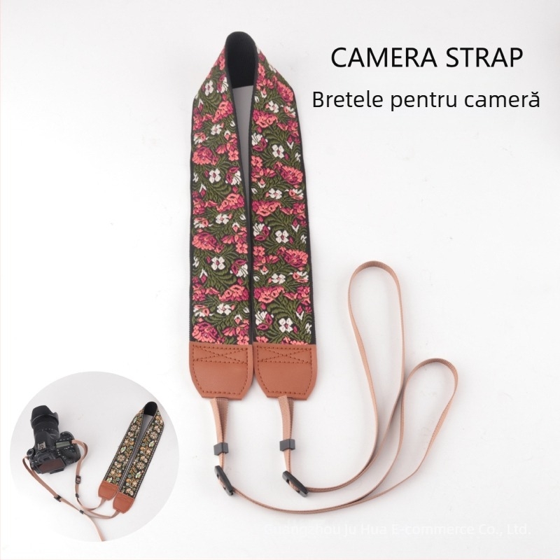 Bretele DSLR cameră - Giant Kj279-kj299-kj318, poliester, logo tipărit, compatibil cu camere digitale și SLR