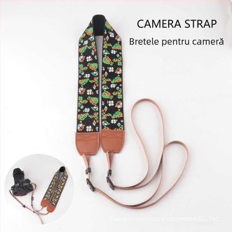 Bretele DSLR cameră - Giant Kj279-kj299-kj318, poliester, logo tipărit, compatibil cu camere digitale și SLR