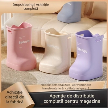 Cadă de baie pentru picioare – utilizare casnică, design înălțat, portabil, izolație EVA, pentru adulți, pentru înmuiat picioarele