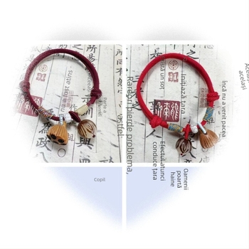 Brățară din șnur, stil etnic, unisex, electroplating, primăvara 2023