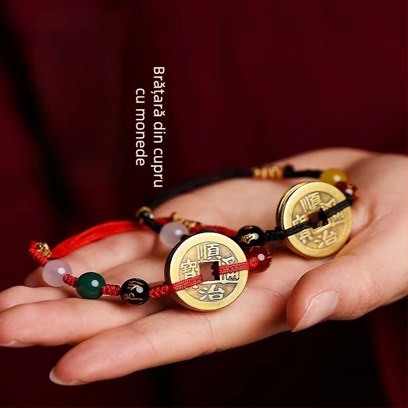 Set brățară și gleznă din sfoară, stil etnic pentru femei, tricotat manual de Dianrun Jewelry