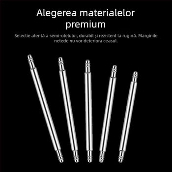 Record Work Kit de unelte pentru reparat ceasuri – ax de conectare a brățării, pini pentru urechi și pini lug, metal, set de 144 sau 108 piese