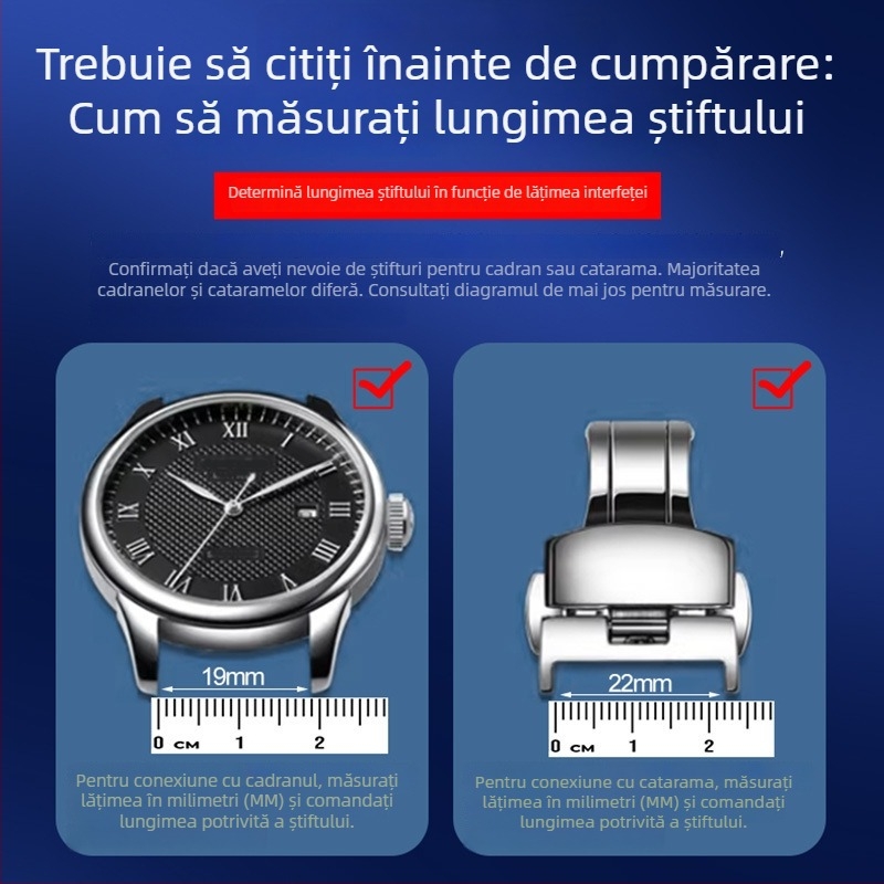 Record Work Kit de unelte pentru reparat ceasuri – ax de conectare a brățării, pini pentru urechi și pini lug, metal, set de 144 sau 108 piese