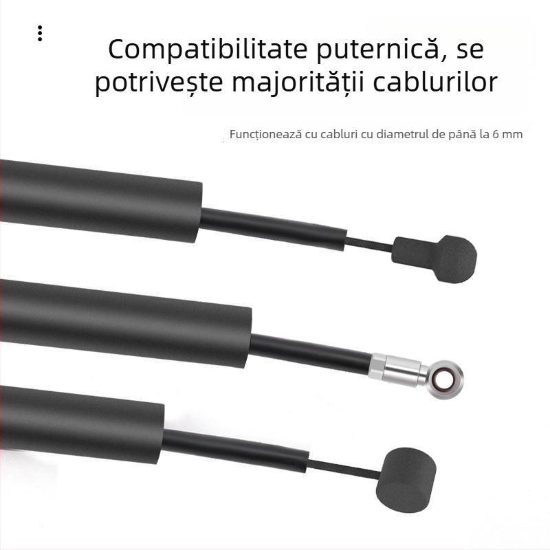 Tub din burete pentru cabluri de frână și deraior, rutare internă și amortizare zgomot