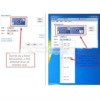 DisplayPort carcasă din aluminiu dummy load pentru linia DP/MiniDP (cablu de cupru, 40 mm, turnare PVC)