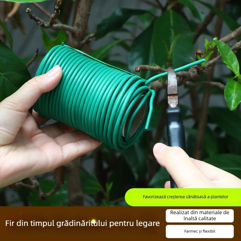 Set de legare pentru grădină – sfoară din PE pentru fixarea florilor și a plantelor