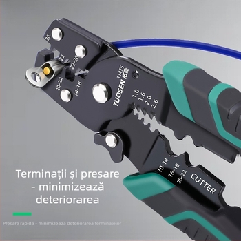 Topson Clești antistatice pentru dezizolarea și crimparea cablurilor, 253 g