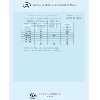 Modul AC-DC de coborâre, sursă de alimentare cu comutare izolată, intrare 220V, ieșire 12VDC 1A, 12W