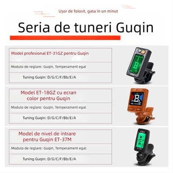 Tuner pentru Guzheng – Model ET18GZ, Brand Eno, Material plastic, Potrivit pentru instrument muzical