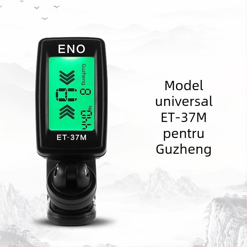 Tuner pentru Guzheng – Model ET18GZ, Brand Eno, Material plastic, Potrivit pentru instrument muzical