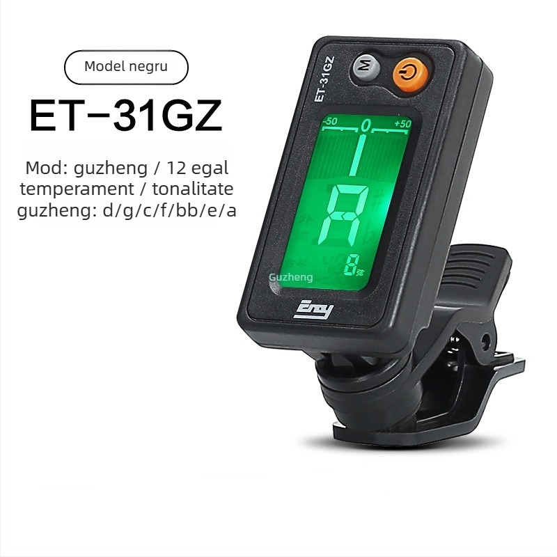 Tuner pentru Guzheng – Model ET18GZ, Brand Eno, Material plastic, Potrivit pentru instrument muzical