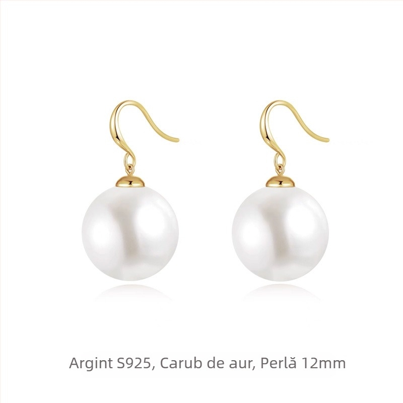 Kun Ling Cercei din Argint 925, Geometrie – Pentru Femei, Stil Fashion Commuter