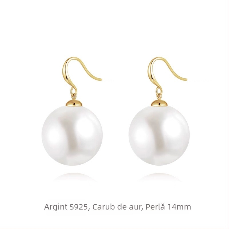 Kun Ling Cercei din Argint 925, Geometrie – Pentru Femei, Stil Fashion Commuter