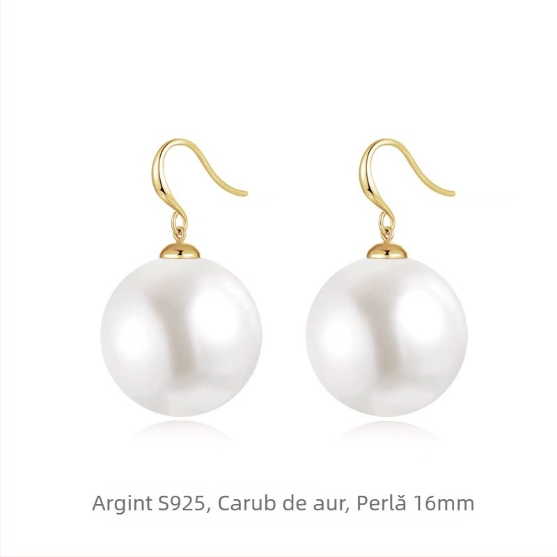 Kun Ling Cercei din Argint 925, Geometrie – Pentru Femei, Stil Fashion Commuter