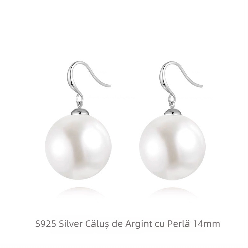 Kun Ling Cercei din Argint 925, Geometrie – Pentru Femei, Stil Fashion Commuter