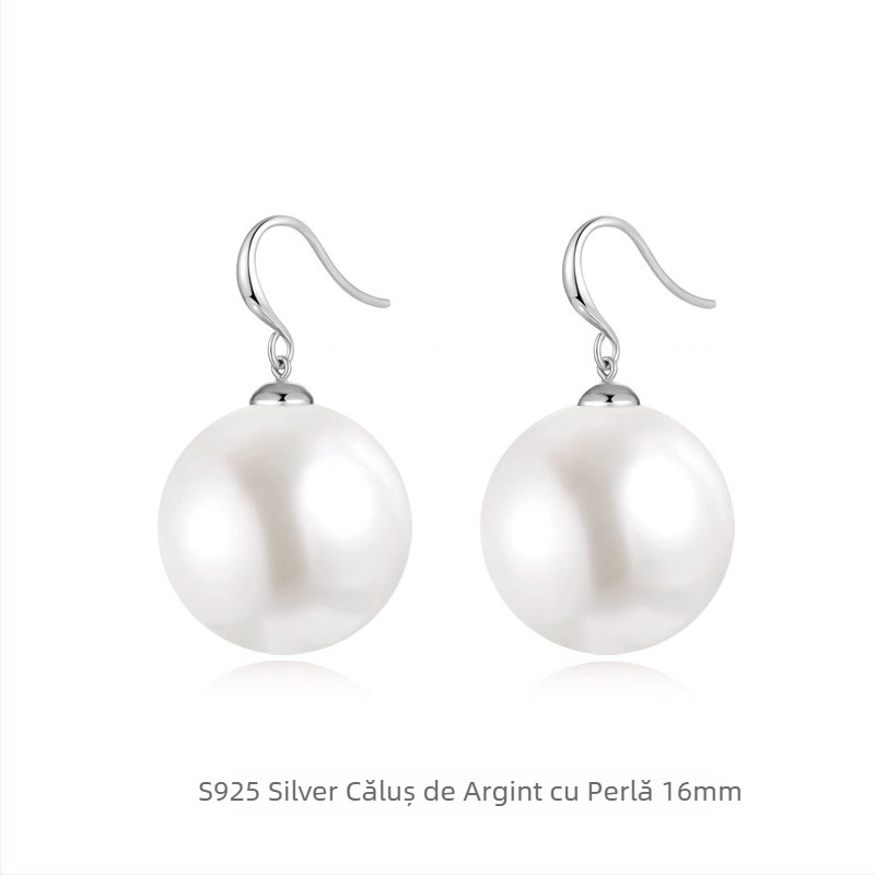 Kun Ling Cercei din Argint 925, Geometrie – Pentru Femei, Stil Fashion Commuter