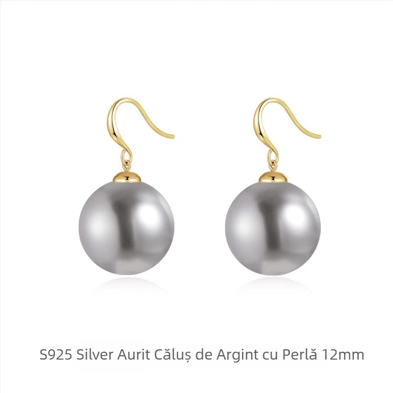 Kun Ling Cercei din Argint 925, Geometrie – Pentru Femei, Stil Fashion Commuter