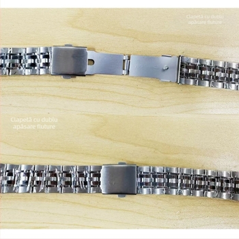 Bratara pentru ceas - fără marcă, universal din oțel inoxidabil, pentru ceasuri mecanice, lansare primăvara 2024, cutie de 1000 bucăți, stil urban la modă