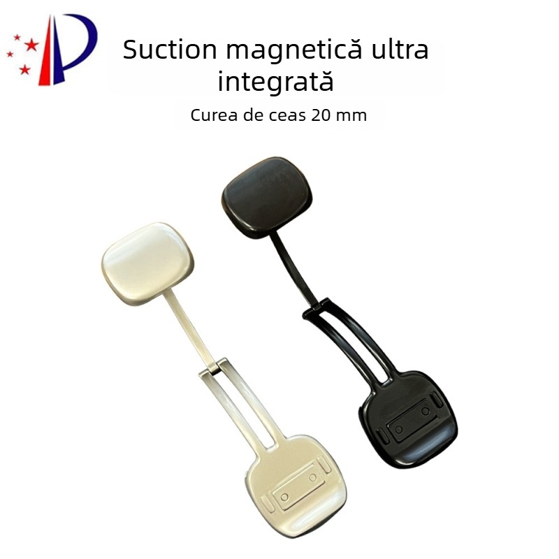 Brățară pentru ceas inteligent cu design pliabil și cataramă magnetică încorporată, din aliaj de zinc