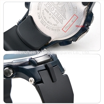 Brățară din rășină neagră pentru Casio PRW-3100/3000; curea TPU din cauciuc pentru PRW-6100Y/6000