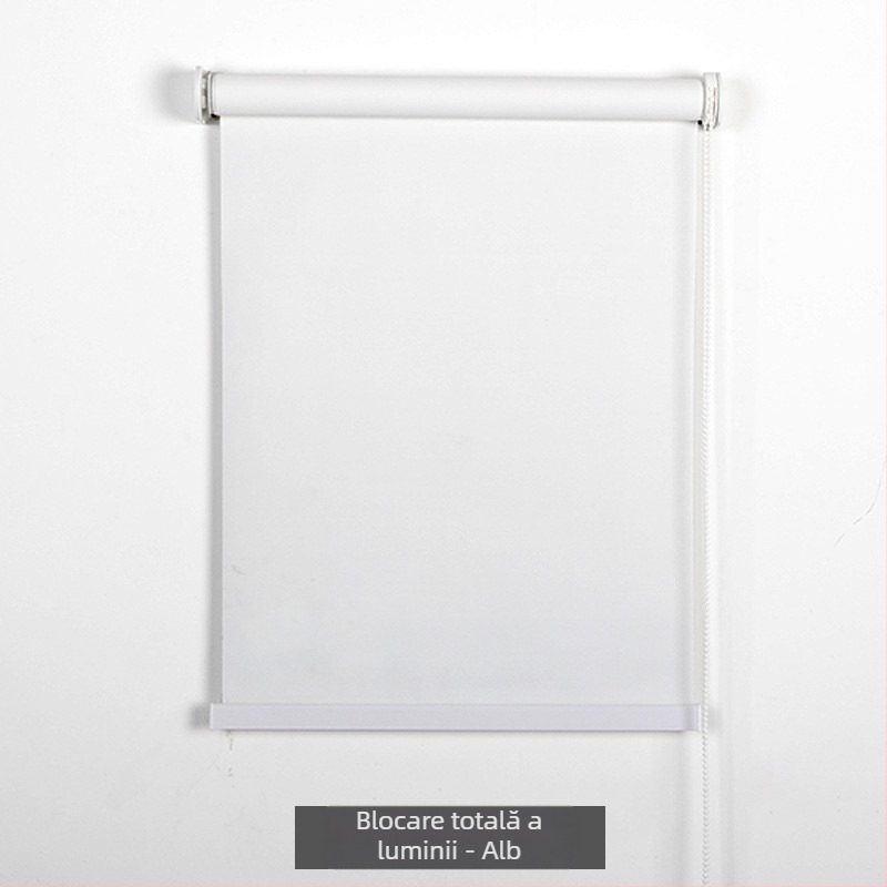 Rulou blackout poliester pentru birou, proiect hotel; personalizabil; stil modern minimalist; potrivit pentru living, dormitor