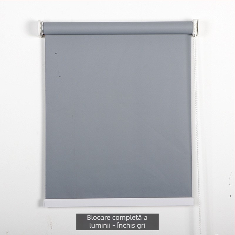 Rulou blackout poliester pentru birou, proiect hotel; personalizabil; stil modern minimalist; potrivit pentru living, dormitor
