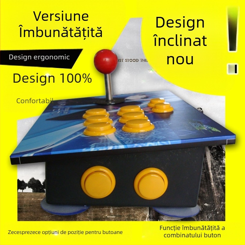 Joystick arcade USB SMT01 pentru PC – Brand Cool, controler USB fără întârziere