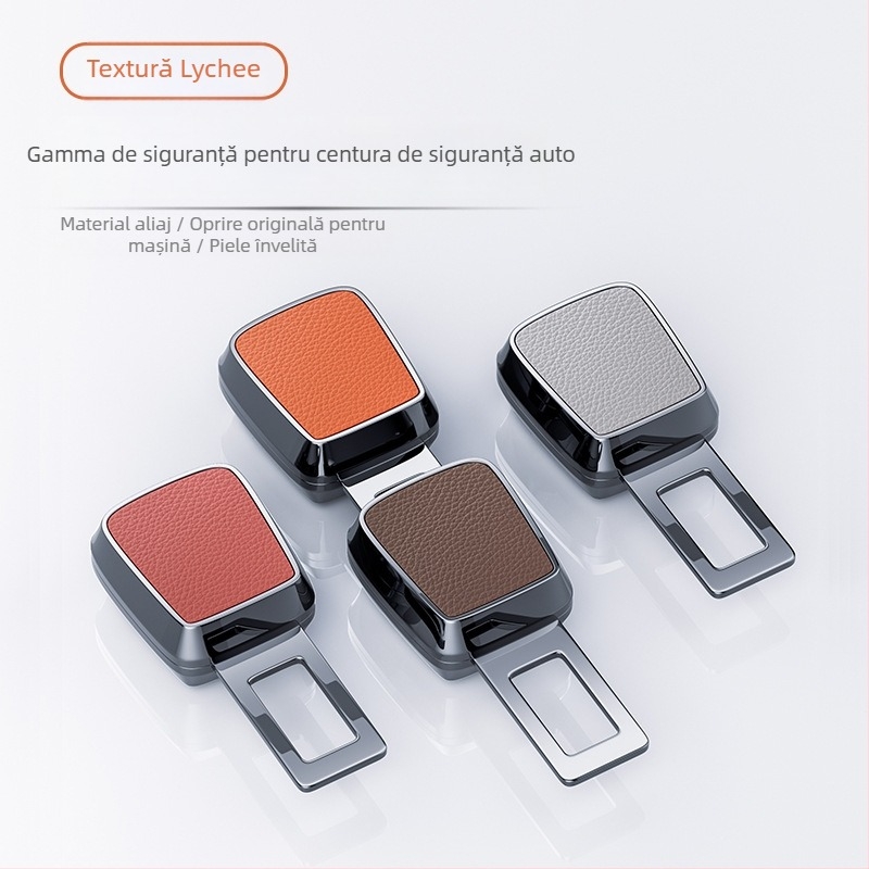Extender pentru centura de siguranță auto, din aliaj de zinc, marca Horse slippery