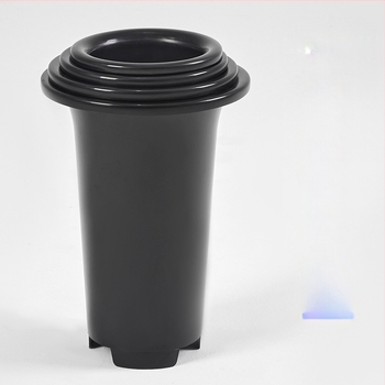 Ghiveci pentru orchidă fără găuri laterale, din plastic, înălțit și îngroșat, respirabil, turnat prin injecție