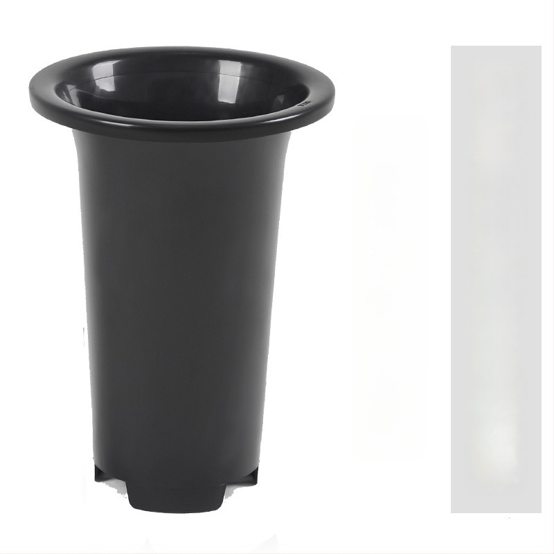 Ghiveci pentru orchidă fără găuri laterale, din plastic, înălțit și îngroșat, respirabil, turnat prin injecție