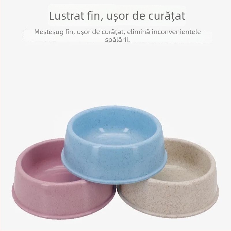 Vas de pisică; Plastic; Utensile de hrănire pentru animale de companie; Pentru pisici