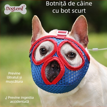 Doglemi Protecție bot pentru câine, poliester cu plasă respirabilă, anti-mușcare, pachet 30 de bucăți