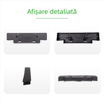 Ramă pentru număr și bază de suport pentru Toyota Land Cruiser LC200 — plastic, suport din fabrică original, fără personalizare