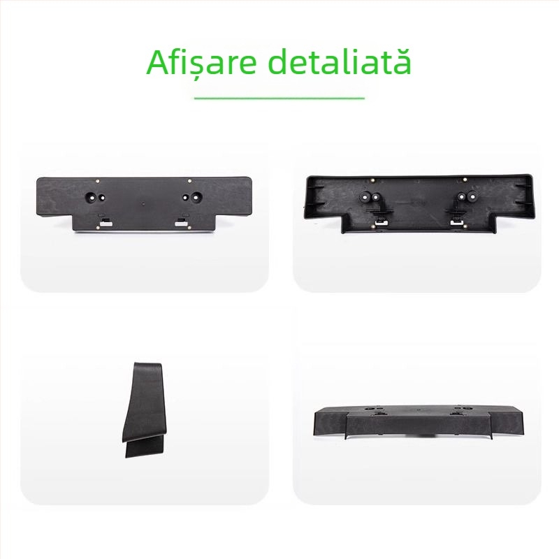 Ramă pentru număr și bază de suport pentru Toyota Land Cruiser LC200 — plastic, suport din fabrică original, fără personalizare