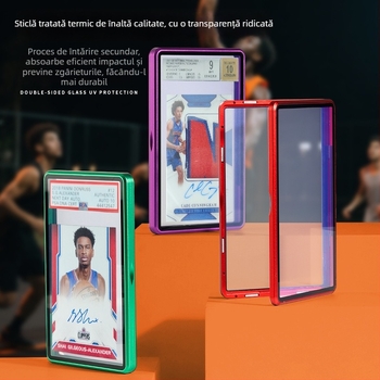 Carcasă de protecție pentru carduri PSA/BGS – construcție metal-sticlă, prelucrare mecanică, rezistentă la șocuri, praf, uzură și căderi, compatibilitate generală