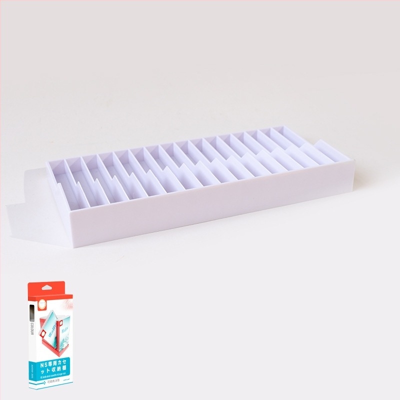 Ajitomo 305 husă de stocare pentru cartele Nintendo Switch, ABS, compatibilă cu cartele NS/OLED