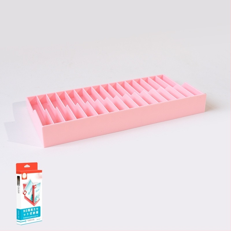 Ajitomo 305 husă de stocare pentru cartele Nintendo Switch, ABS, compatibilă cu cartele NS/OLED