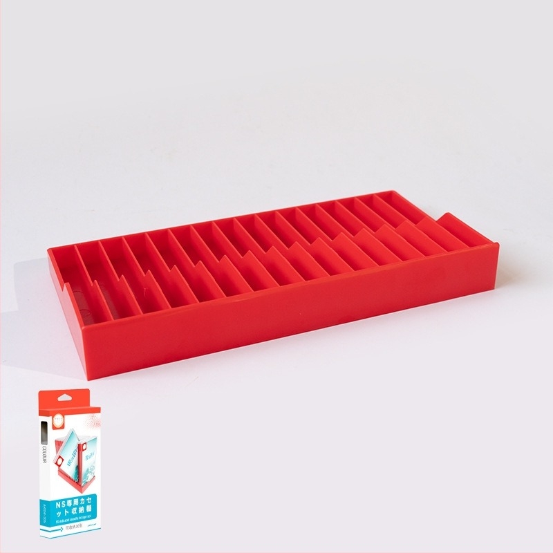 Ajitomo 305 husă de stocare pentru cartele Nintendo Switch, ABS, compatibilă cu cartele NS/OLED