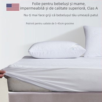 Protecție de saltea din Ice Silk – respirabilă, impermeabilă, rezistentă la urină, anti-acarieni