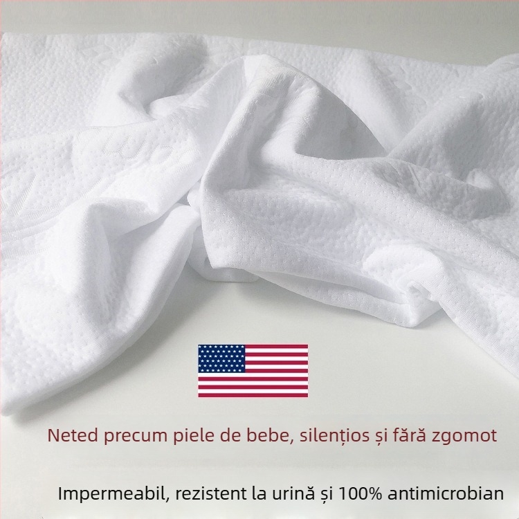 Protecție de saltea din Ice Silk – respirabilă, impermeabilă, rezistentă la urină, anti-acarieni